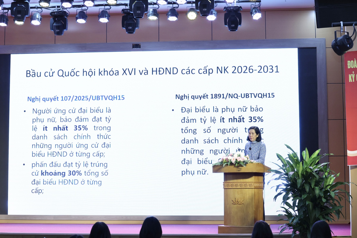 Chiến lược hành động của Hội LHPN Việt Nam nhằm thúc đẩy bình đẳng giới trên nghị trường- Ảnh 1.