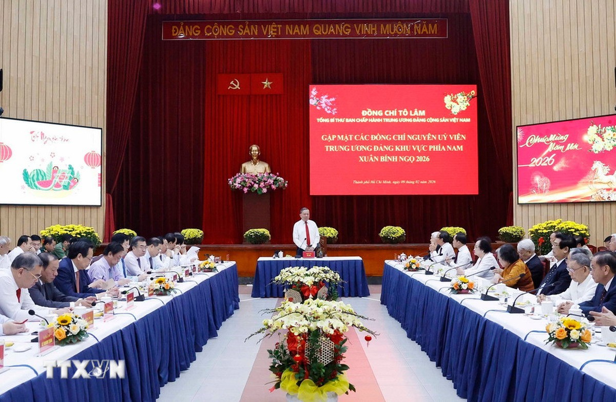 Tổng Bí thư Tô Lâm gặp mặt các nguyên Ủy viên TW Đảng khu vực phía Nam- Ảnh 2.