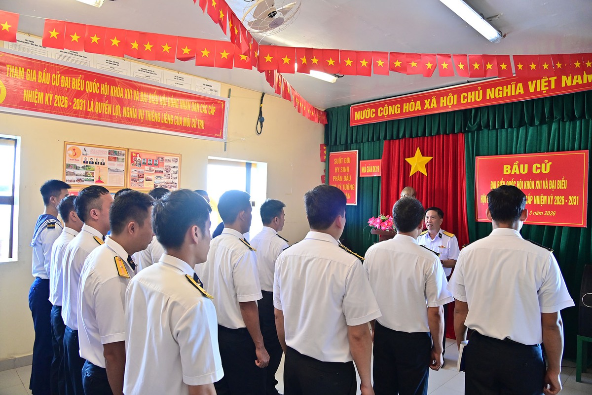 Ngày hội của những lá phiếu sớm ở thềm lục địa phía Nam- Ảnh 5.