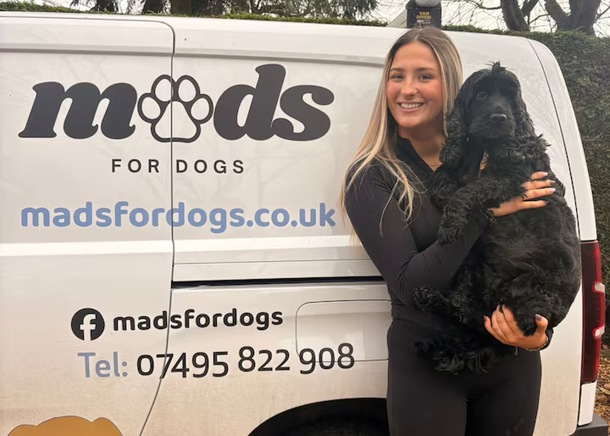 Doanh nghiệp của Maddie Hale phục vụ được hơn 200 con chó