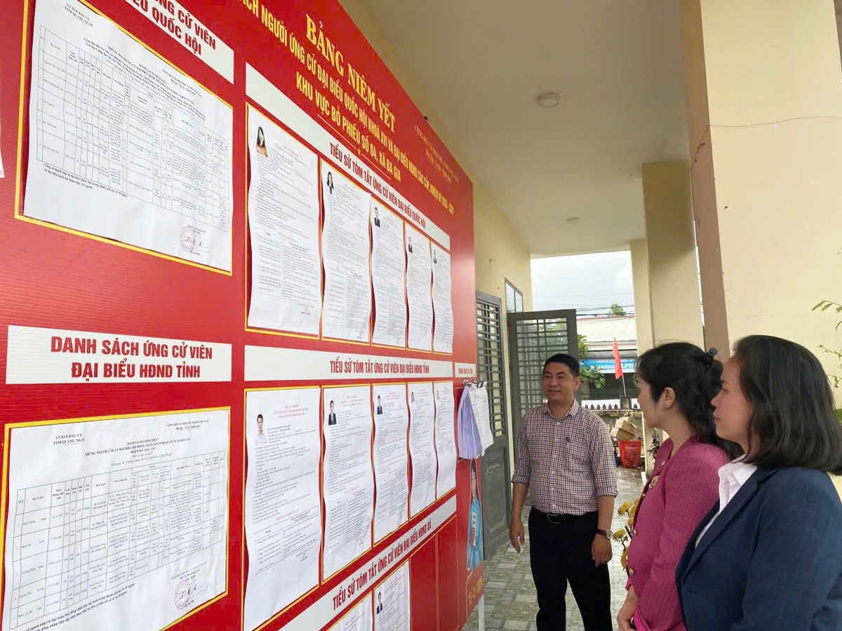 Quảng Ngãi đảm bảo không bỏ sót cử tri, nhất là những người đi làm ăn xa trở về địa phương- Ảnh 2.