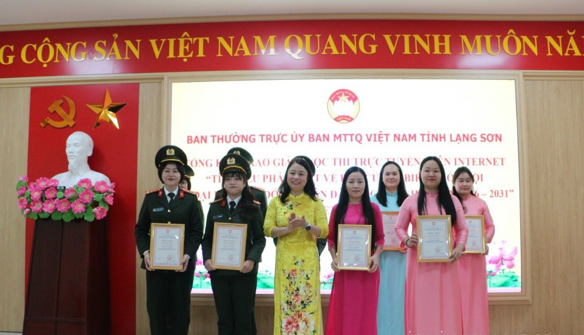 Lạng Sơn: Hơn 114.600 lượt thi tìm hiểu về bầu cử đại biểu Quốc hội và HĐND các cấp- Ảnh 4.