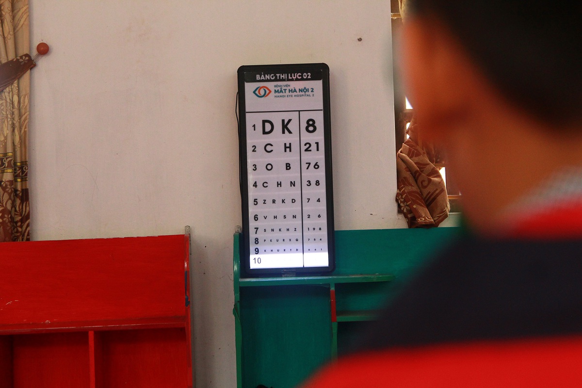 Khám sàng lọc mắt miễn phí cho gần 600 học sinh tiểu học- Ảnh 1.