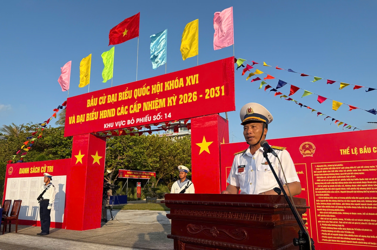 Đảo Trường Sa sẵn sàng cùng Nhân dân cả nước đón ngày hội lớn - Ảnh 1.