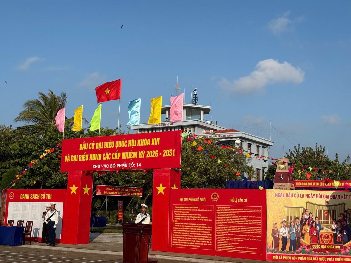 Đảo Trường Sa sẵn sàng cùng Nhân dân cả nước đón ngày hội lớn - Ảnh 4.