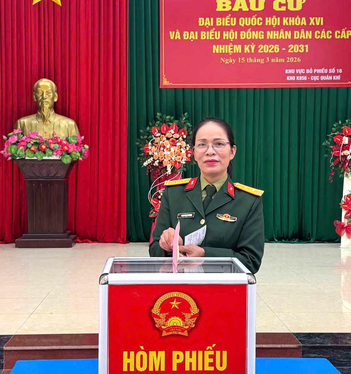 Phụ nữ Tổng cục Hậu cần - Kỹ thuật: Cẩn thận, sáng suốt lựa chọn những ứng cử viên đủ đức, đủ tài- Ảnh 2.