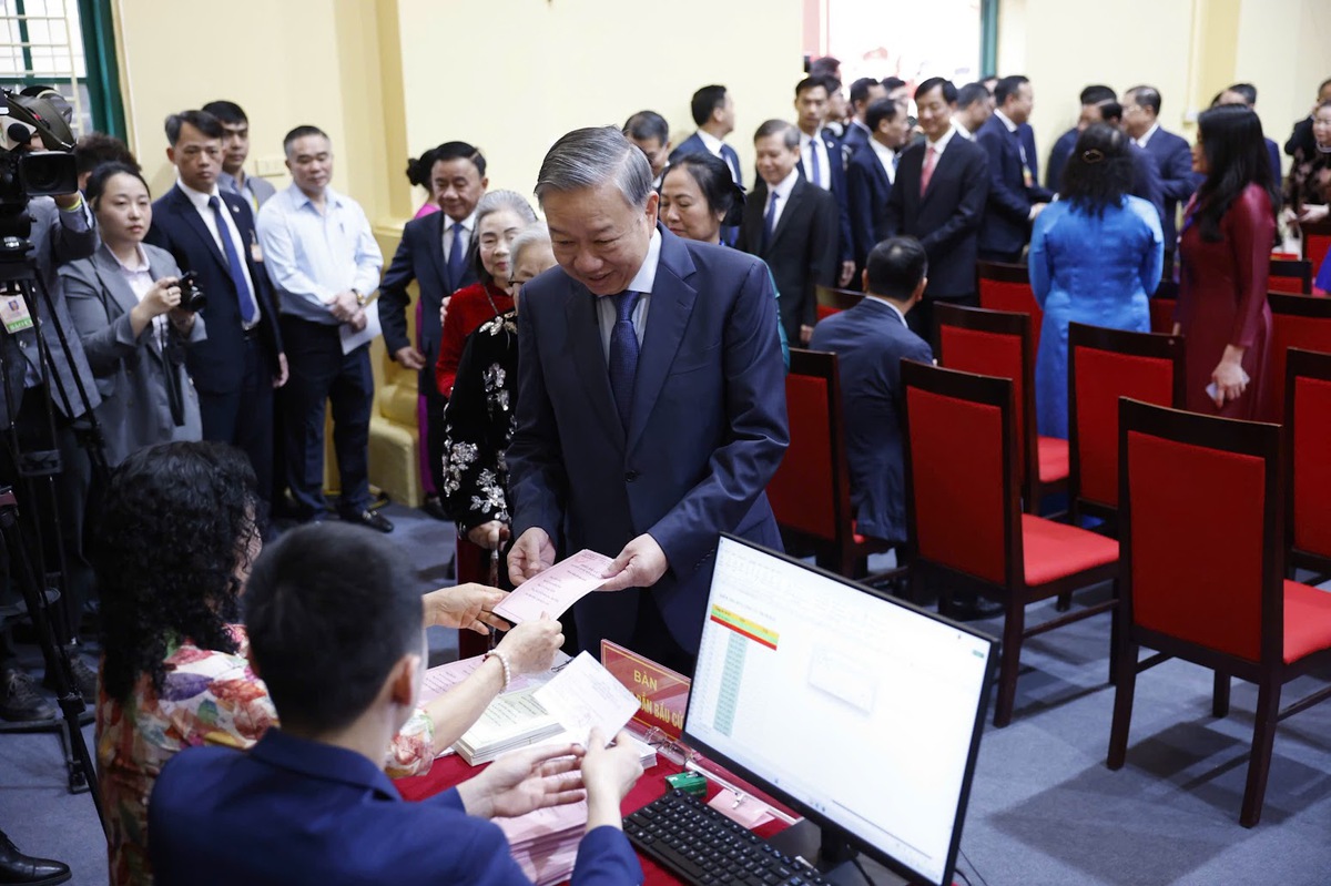 Tổng Bí thư Tô Lâm: 