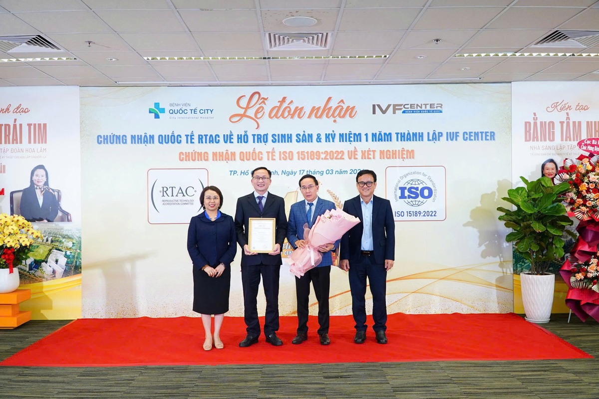 Bệnh viện Quốc tế City đạt “cú đúp” chứng nhận quốc tế- Ảnh 1.