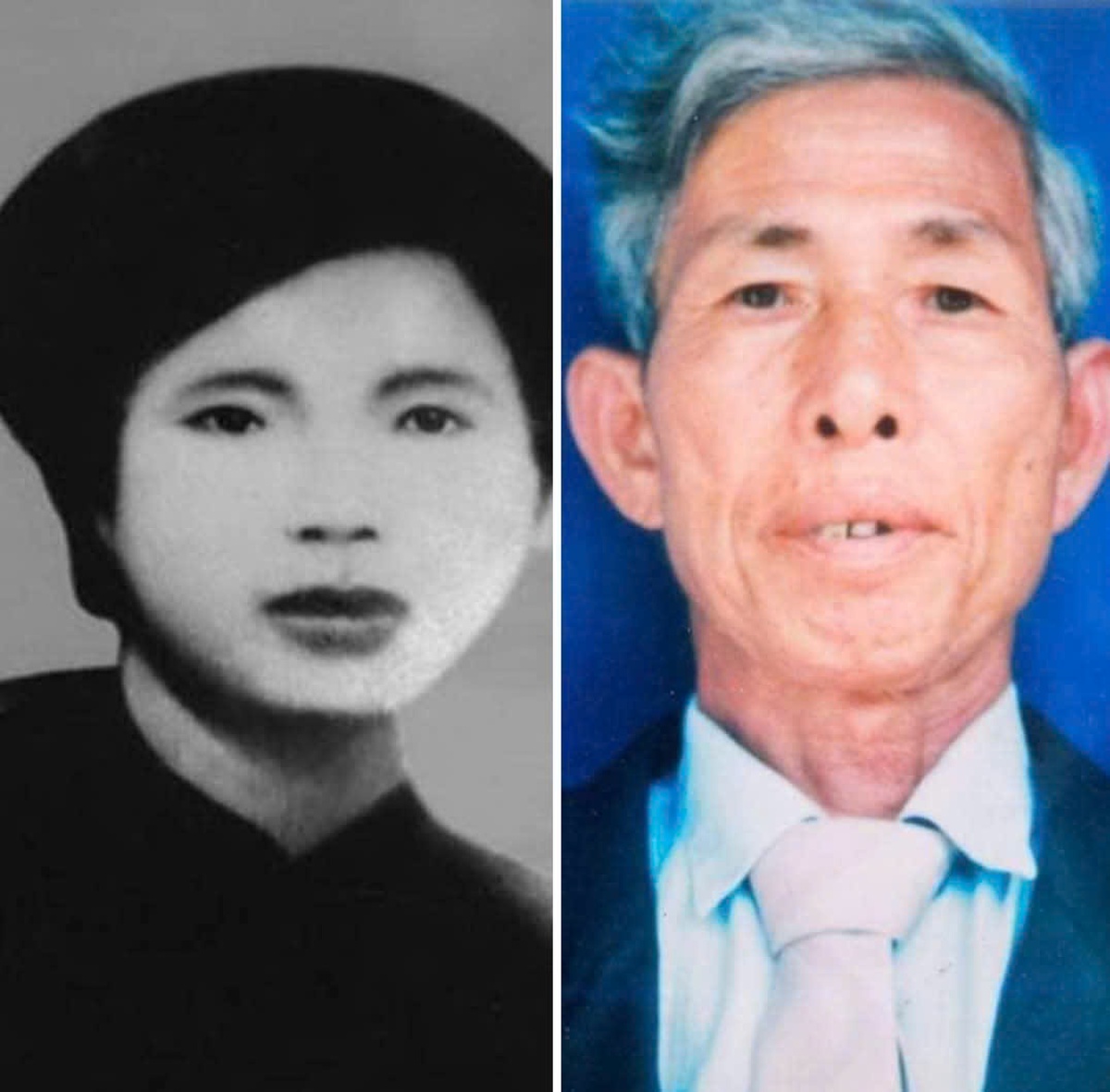 Anh hùng, liệt sĩ Trần Thị Bắc, nhân vật nguyên mẫu trong bài thơ Núi Đôi của Vũ Cao và chồng, cựu chiến binh Trịnh Khanh