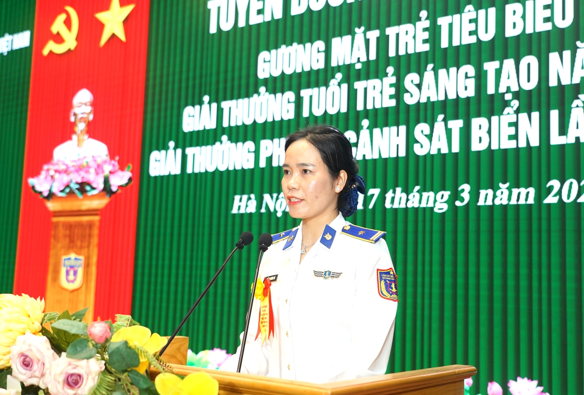 Lần đầu tiên trao tặng Giải thưởng Phụ nữ Cảnh sát biển Việt Nam - Ảnh 4.
