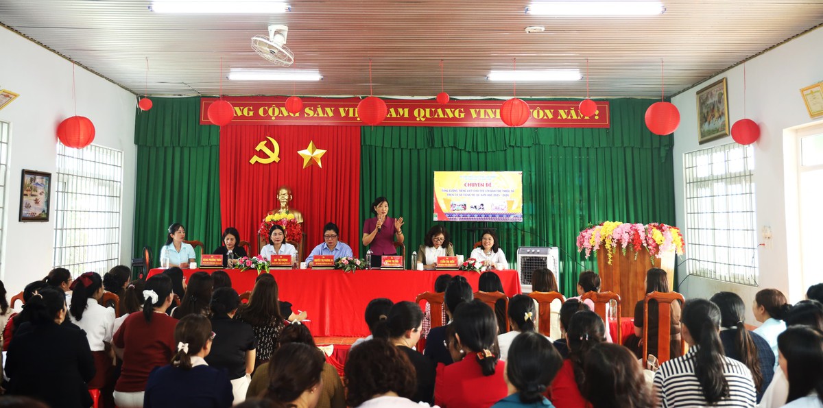 Lâm Đồng: Tăng cường tiếng Việt cho trẻ em dân tộc thiểu số trên cơ sở tiếng mẹ đẻ- Ảnh 2.