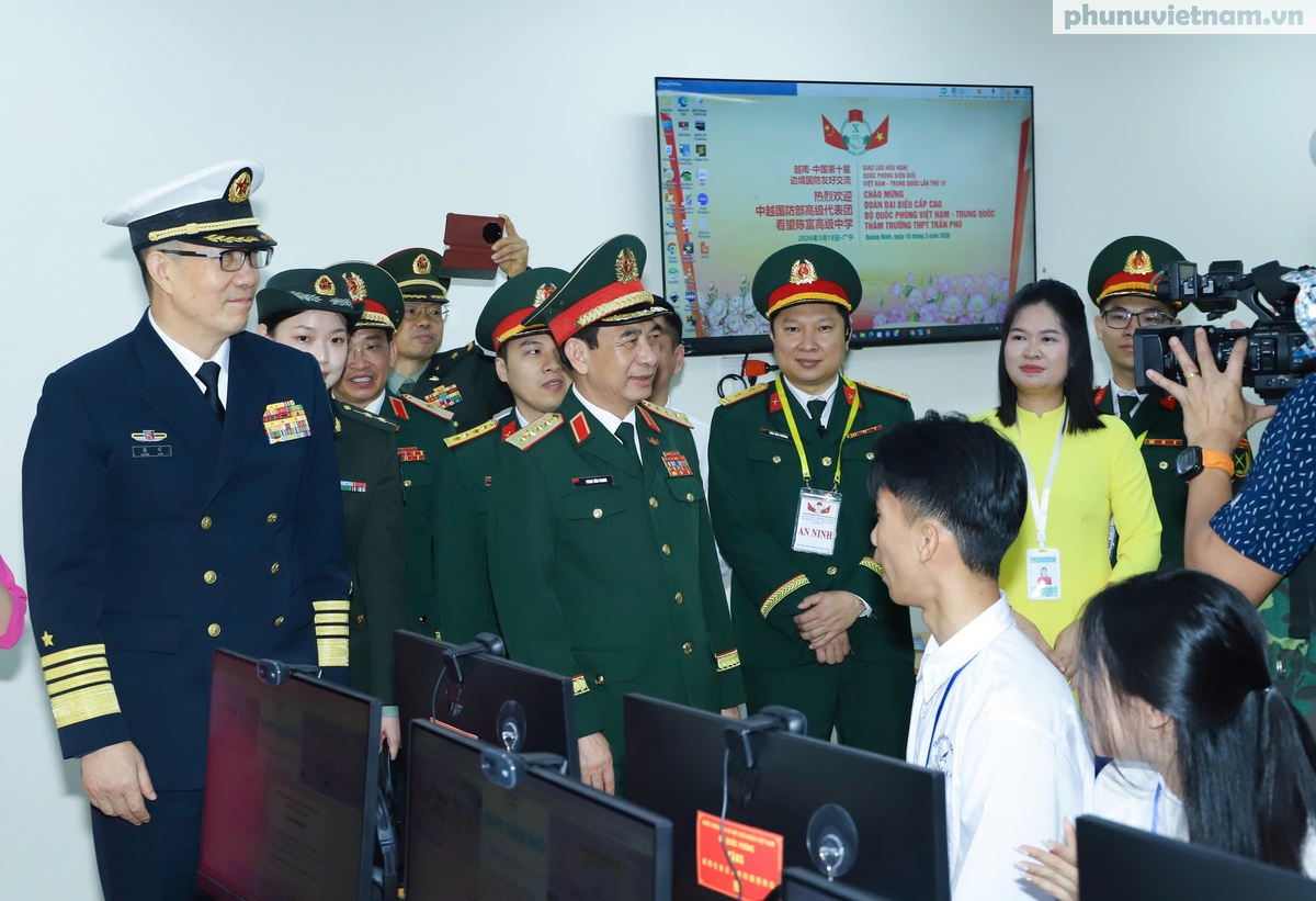 Đoàn đại biểu Bộ Quốc phòng hai nước Việt Nam và Trung Quốc tham dự chuỗi hoạt động tại Quảng Ninh- Ảnh 5.