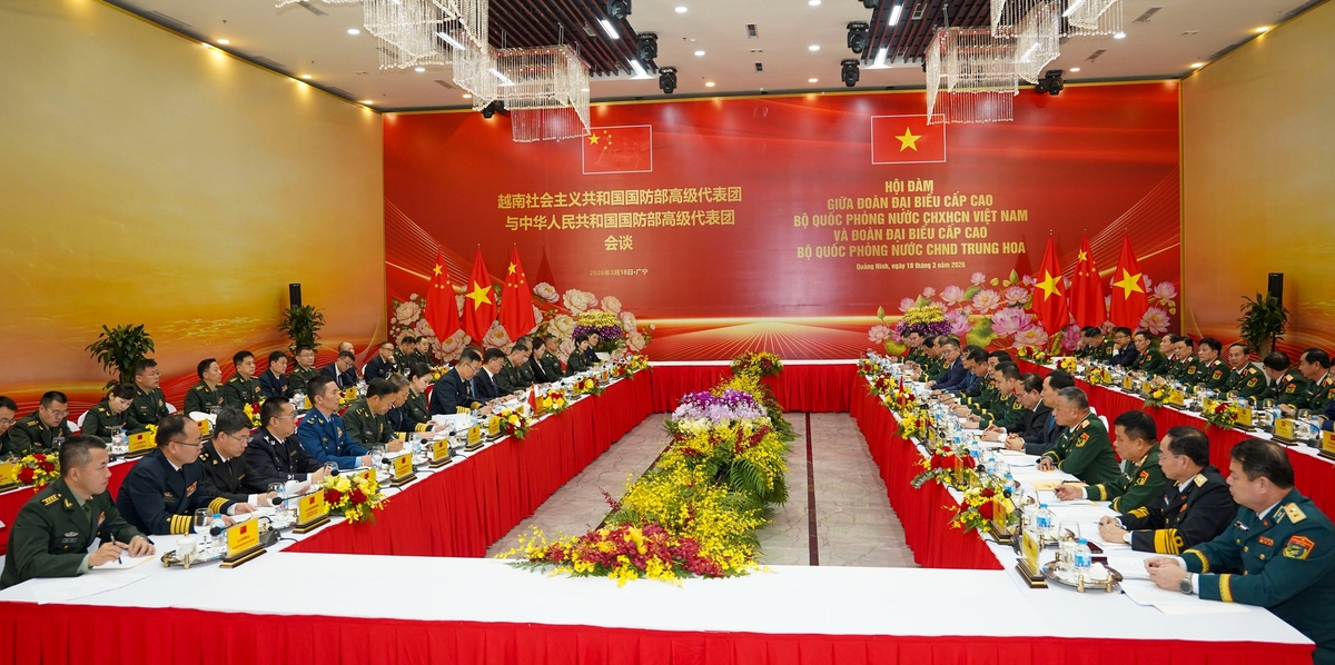Bộ trưởng Bộ Quốc phòng Việt Nam hội đàm với Bộ trưởng Bộ Quốc phòng Trung Quốc- Ảnh 7.