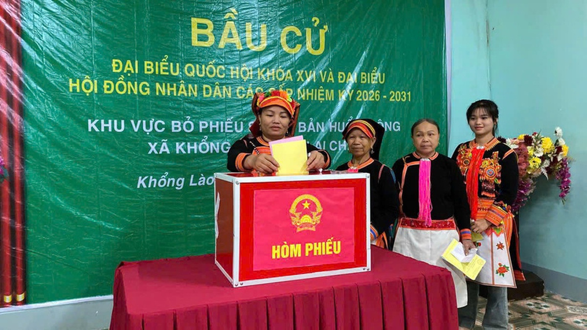 Tỷ lệ nữ trúng cử đại biểu HĐND tỉnh Lai Châu nhiệm kỳ 2026-2031 đạt 32%- Ảnh 1.