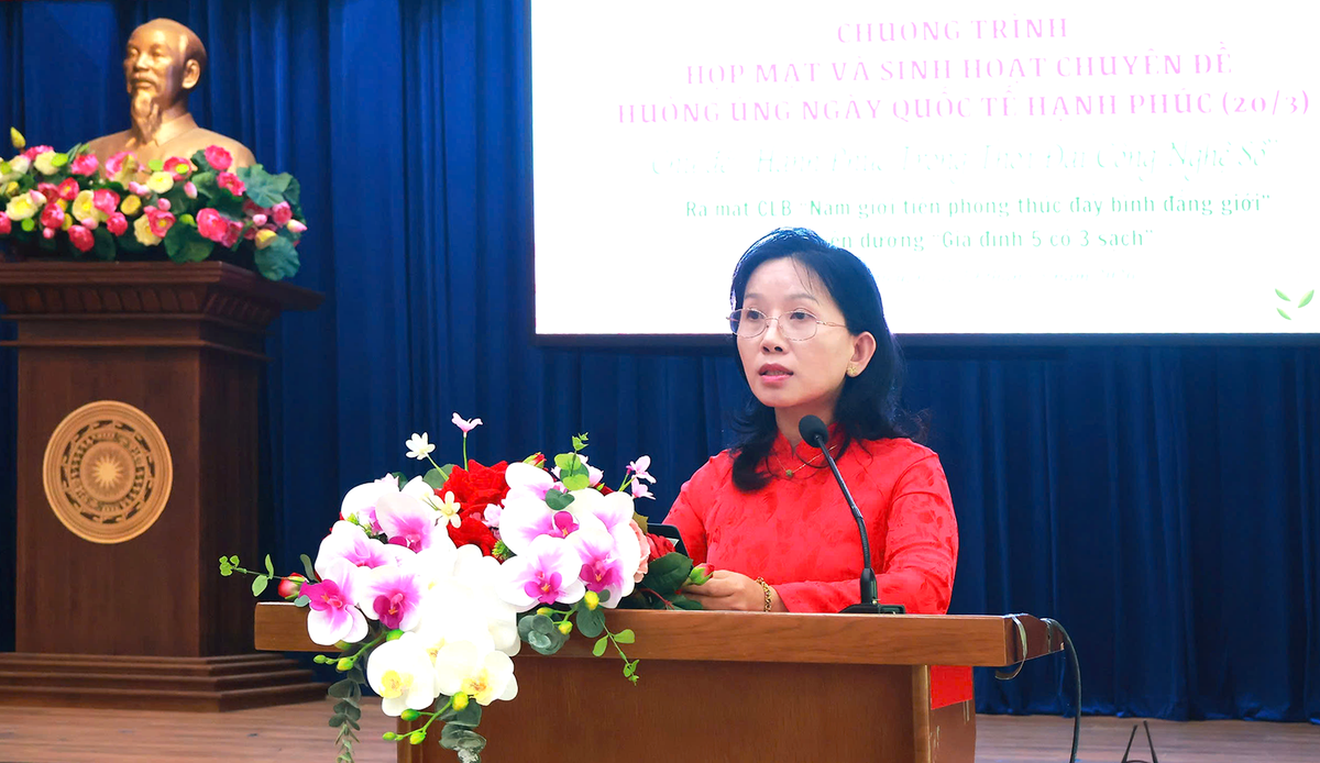 TPHCM: Ra mắt CLB "Nam giới thúc đẩy bình đẳng giới" nhân Ngày Quốc tế Hạnh phúc 20/3- Ảnh 6.