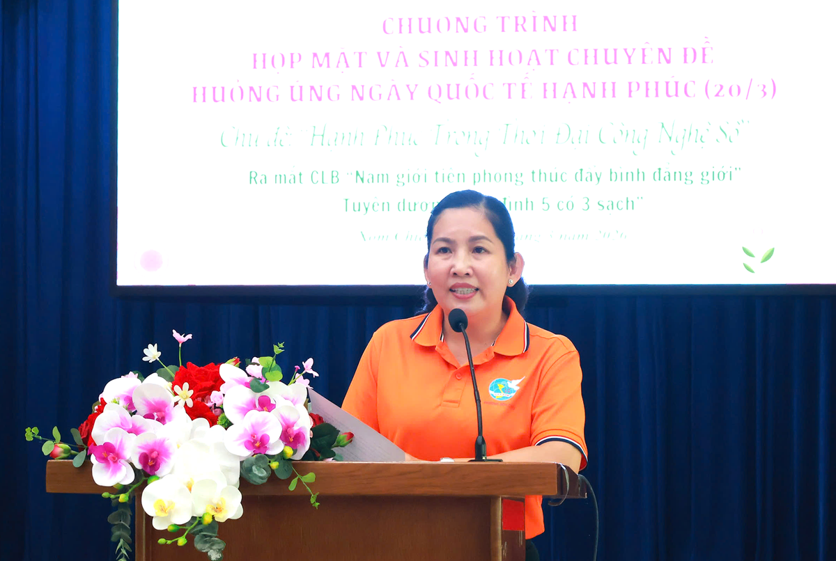TPHCM: Ra mắt CLB "Nam giới thúc đẩy bình đẳng giới" nhân Ngày Quốc tế Hạnh phúc 20/3- Ảnh 5.