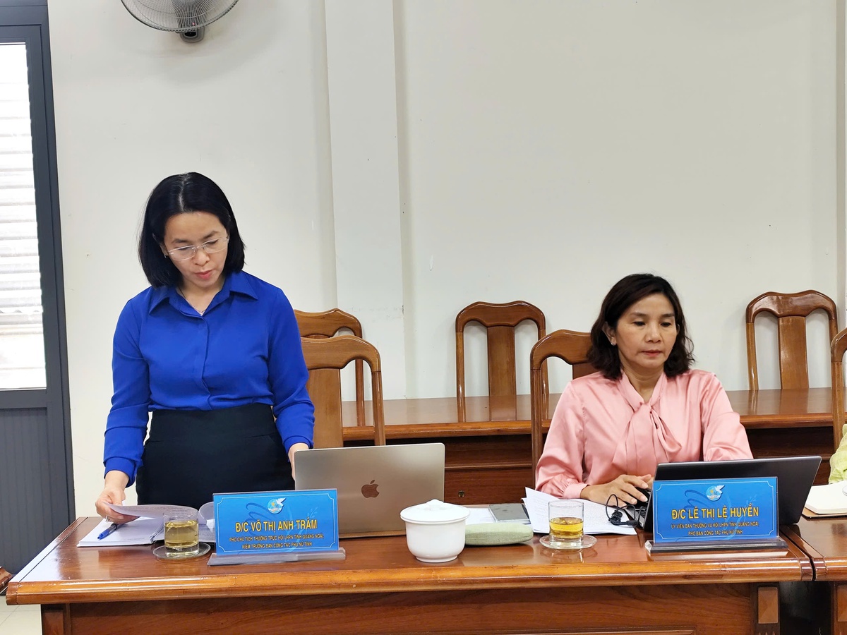 Hội LHPN tỉnh Quảng Ngãi kết nạp thêm 108 hội viên danh dự trong 3 tháng đầu năm 2026- Ảnh 1.