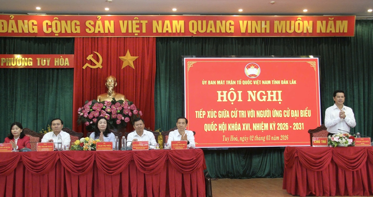 Ứng cử viên ĐBQH Nguyễn Thái Học với phương châm "3 điều cần phải có, 4 điều cần phải làm"- Ảnh 1.