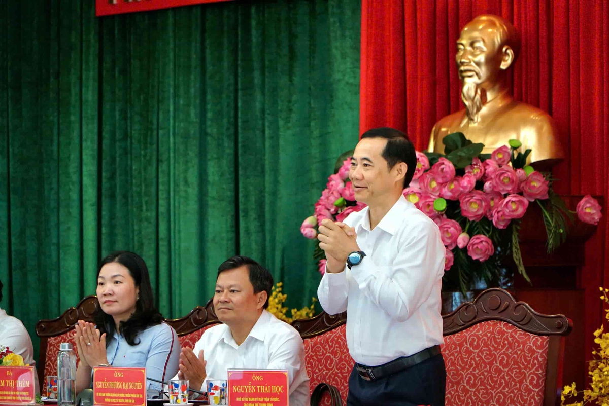 Ứng cử viên ĐBQH Nguyễn Thái Học với phương châm "3 điều cần phải có, 4 điều cần phải làm"- Ảnh 2.