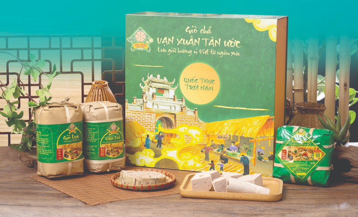 Người phụ nữ tạo sức sống mới cho làng nghề giò chả 
nổi tiếng Hà thành- Ảnh 1.