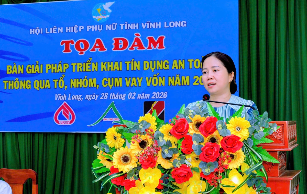Vĩnh Long: Bàn giải pháp triển khai tín dụng an toàn thông qua tổ, nhóm, cụm vay vốn- Ảnh 2.