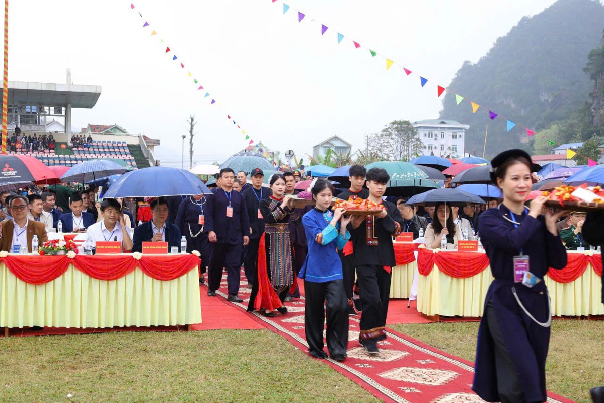 Sôi nổi lễ hội chọi bò ở miền núi Cao Bằng- Ảnh 4.