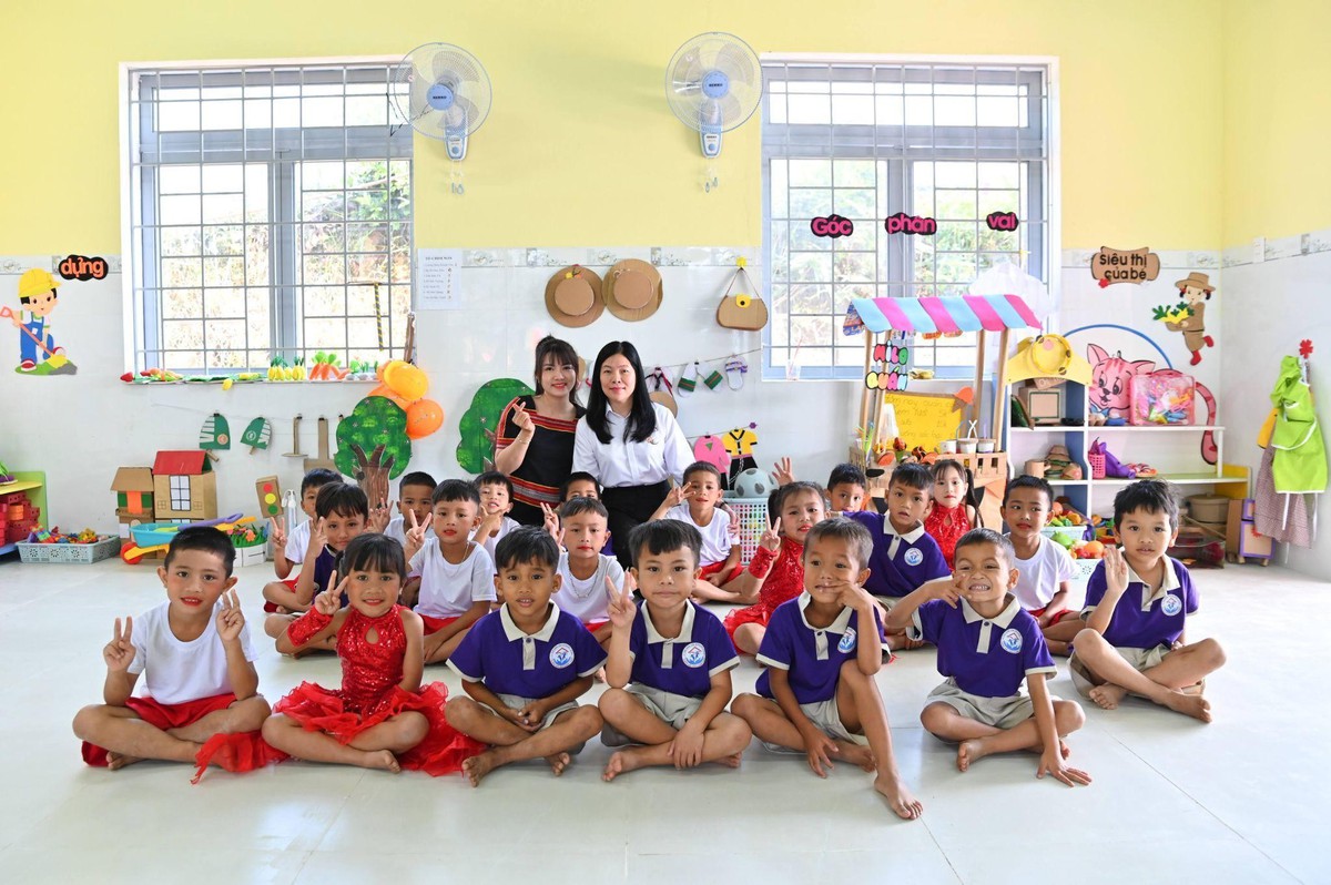 Gần 50 em học sinh tại xã vùng cao miền Trung có lớp học mới- Ảnh 2.