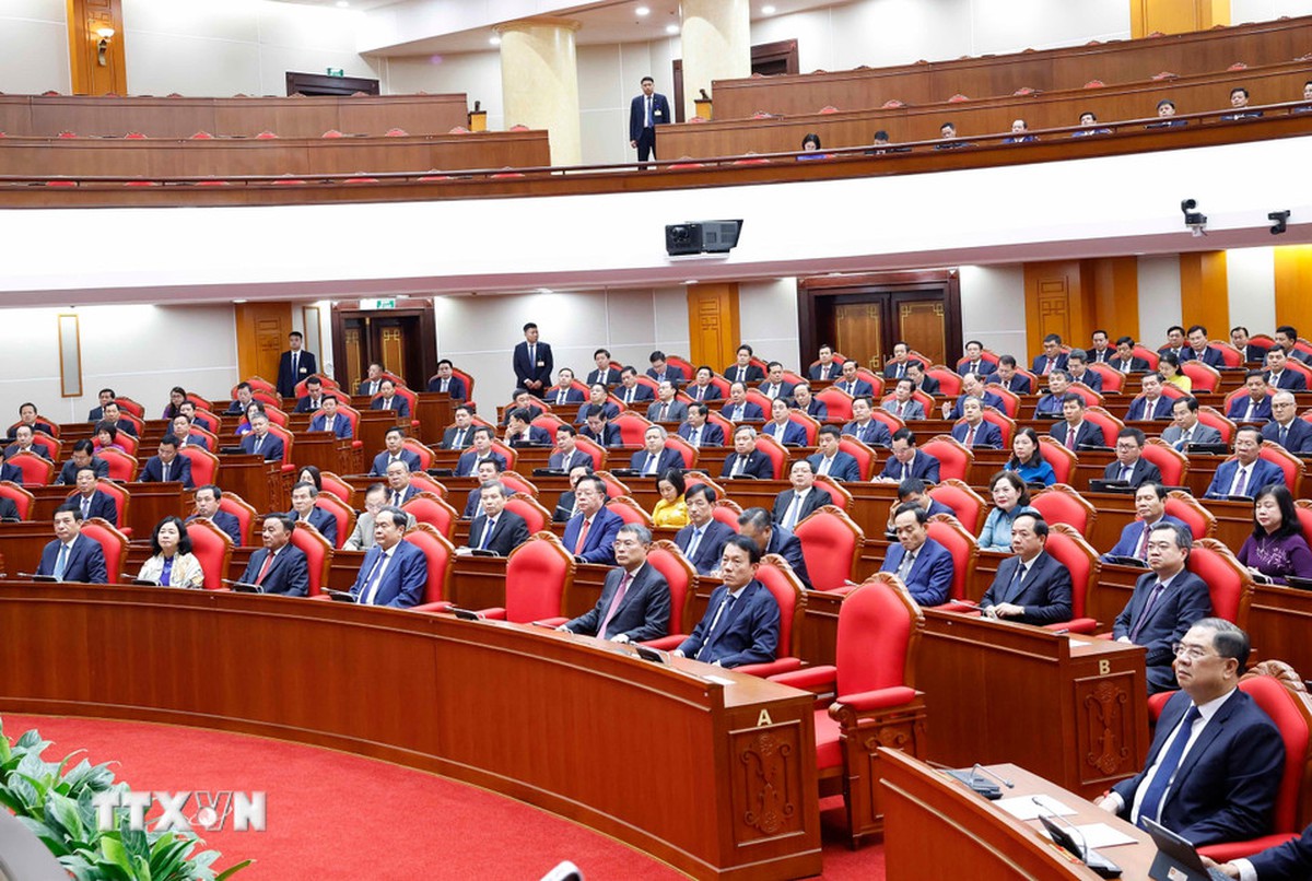 Bế mạc Hội nghị Trung ương 2 khóa XIV: Thống nhất cao về những vấn đề lớn, hệ trọng- Ảnh 3.