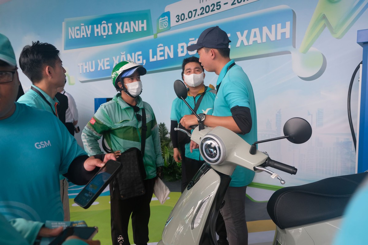 GSM miễn phí thuê, đổi pin lên tới 3 năm cho tài xế Xanh SM Bike- Ảnh 1.