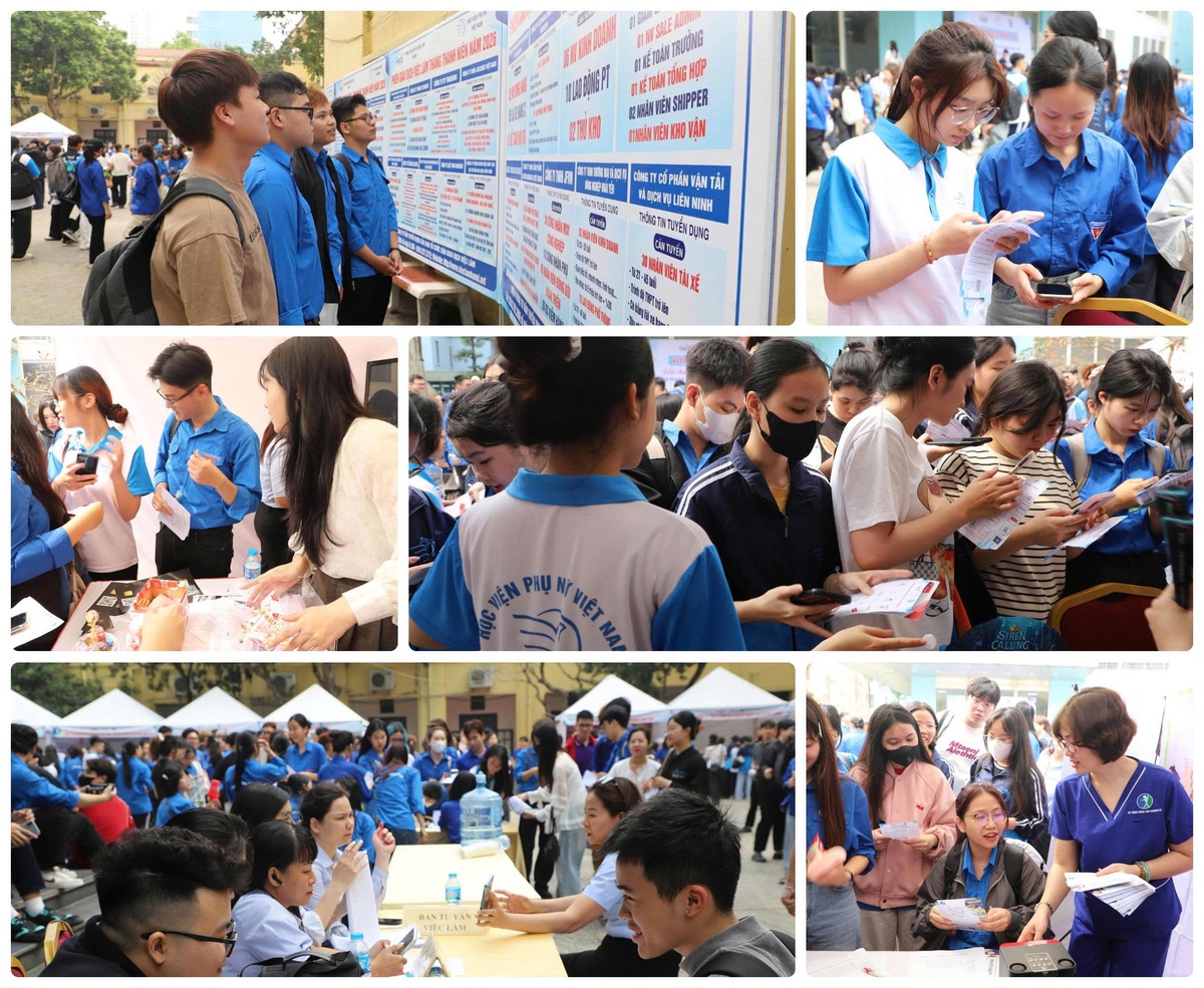 Cầu nối thiết thực đưa sinh viên Học viện Phụ nữ Vệt Nam chạm ngõ thị trường lao động- Ảnh 3.