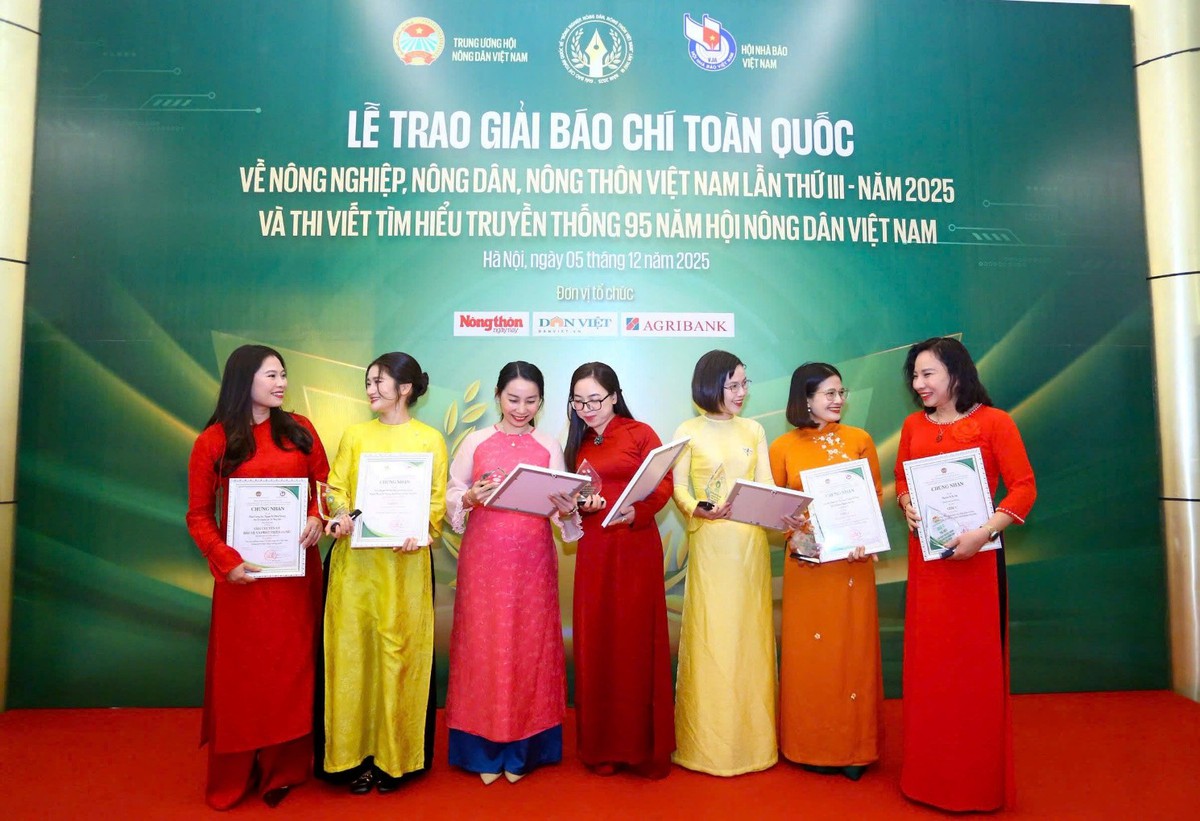 Công bố Thể lệ giải báo chí toàn quốc về “tam nông” năm 2026: Nhiều hạng mục giải thưởng lần đầu xuất hiện- Ảnh 3.