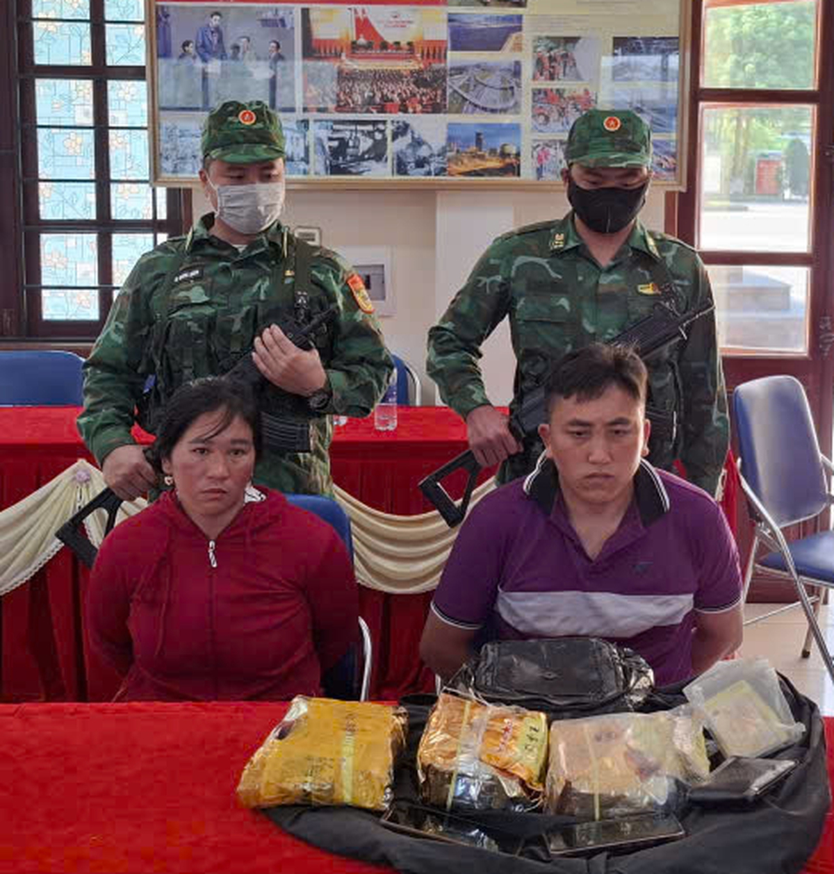 Chở thuê ma túy giá 5 triệu đồng, cặp đôi sa lưới Bộ đội Biên phòng- Ảnh 2.