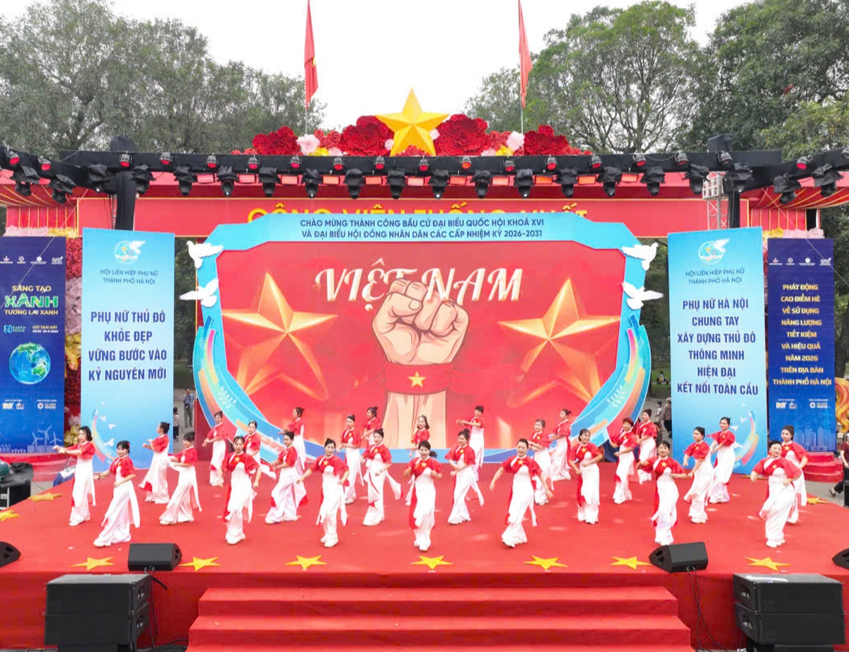 Phụ nữ Thủ đô lan tỏa thông điệp hòa bình, phát triển qua Festival 2026- Ảnh 6.