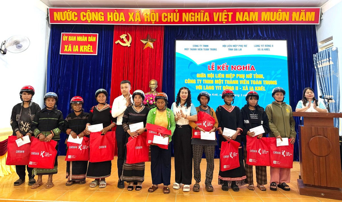 Gia Lai: Kết nghĩa làng đồng bào, lan tỏa sức mạnh đoàn kết- Ảnh 2. Gia Lai: Kết nghĩa làng đồng bào, lan tỏa sức mạnh đoàn kết- Ảnh 2.