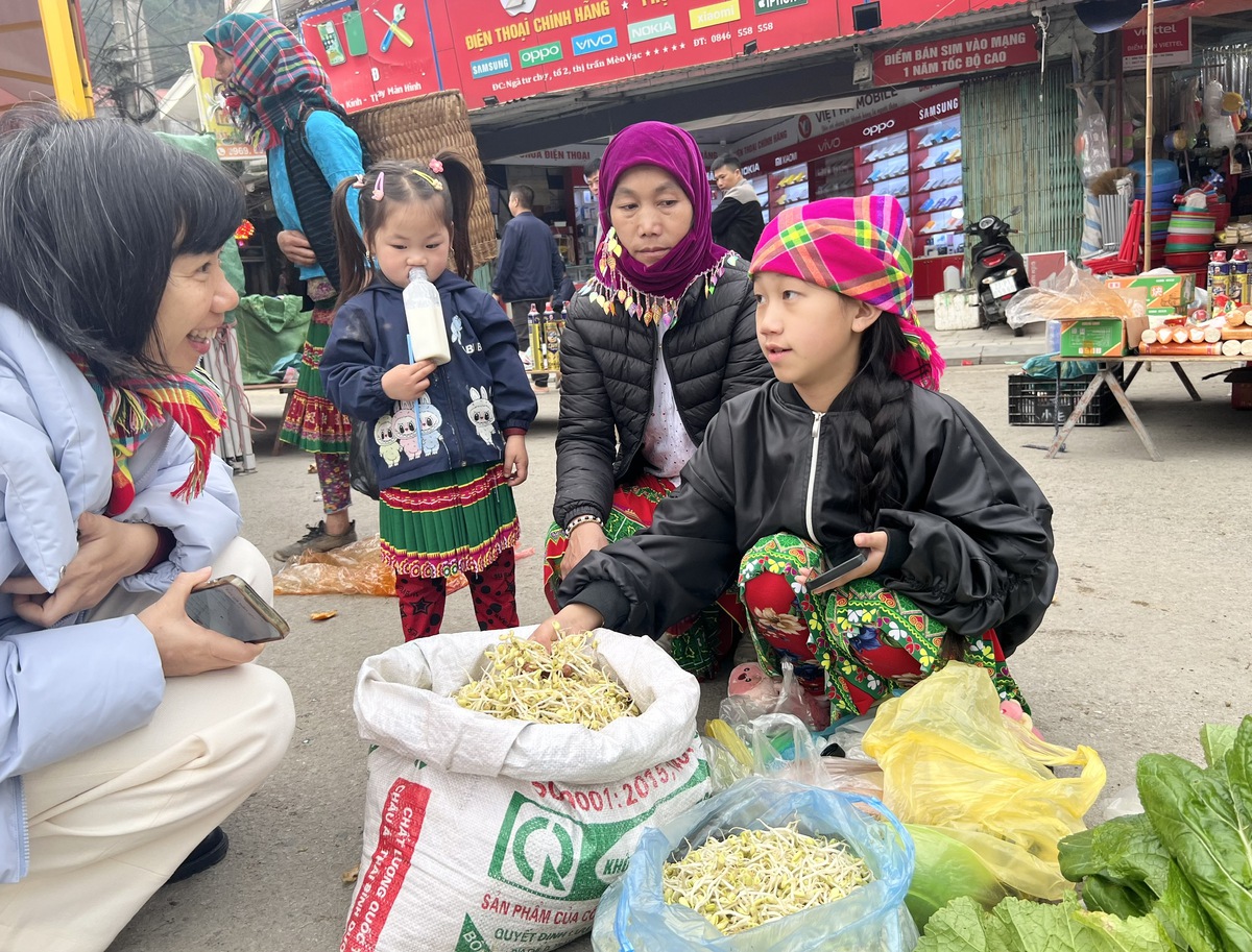 Chợ phiên Mèo Vạc: Điểm hẹn tình thân giữa lòng cao nguyên đá- Ảnh 1.