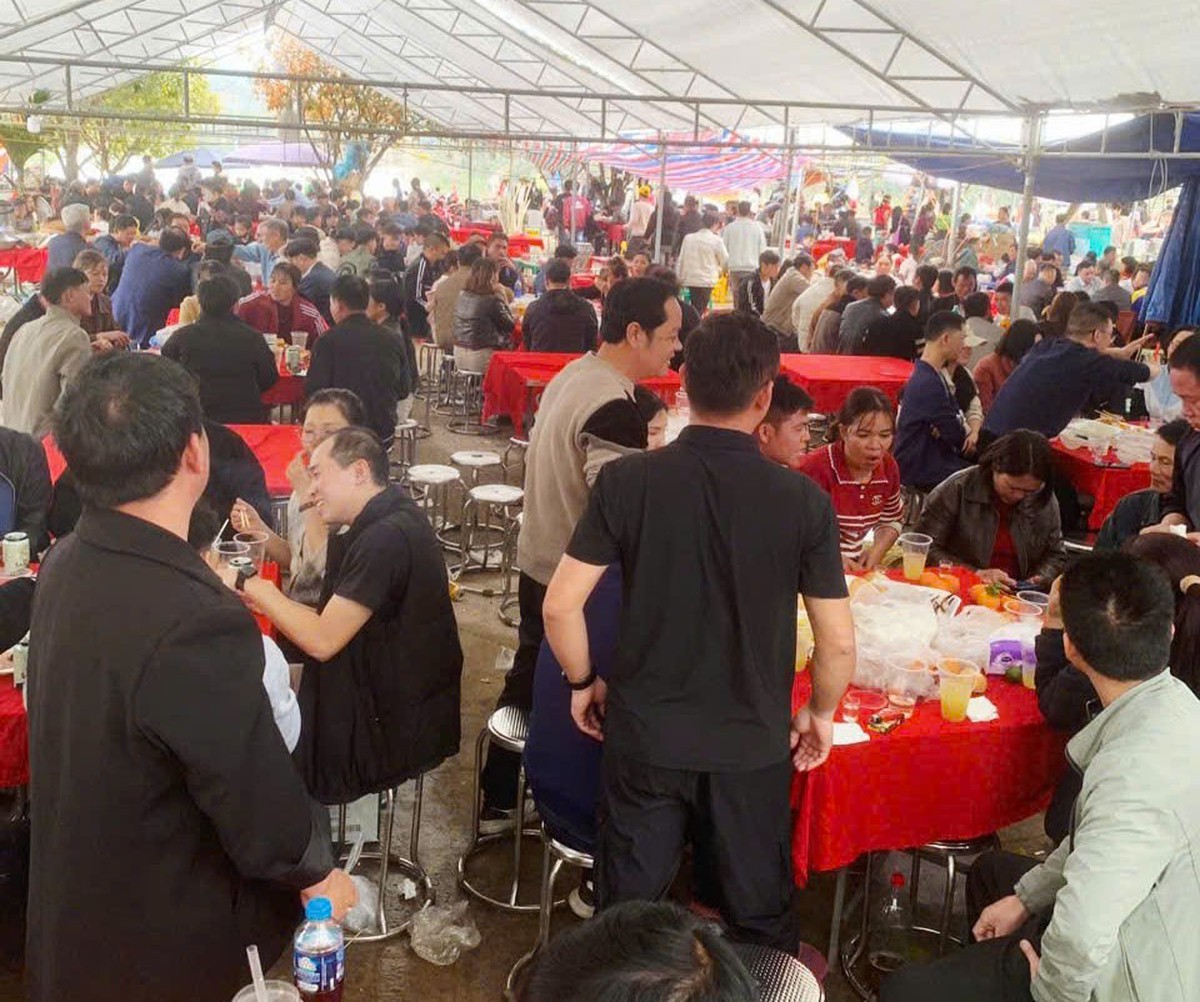 Hơn 300 con lợn quay vàng ruộm ở Hội chùa Bắc Nga- Ảnh 2.