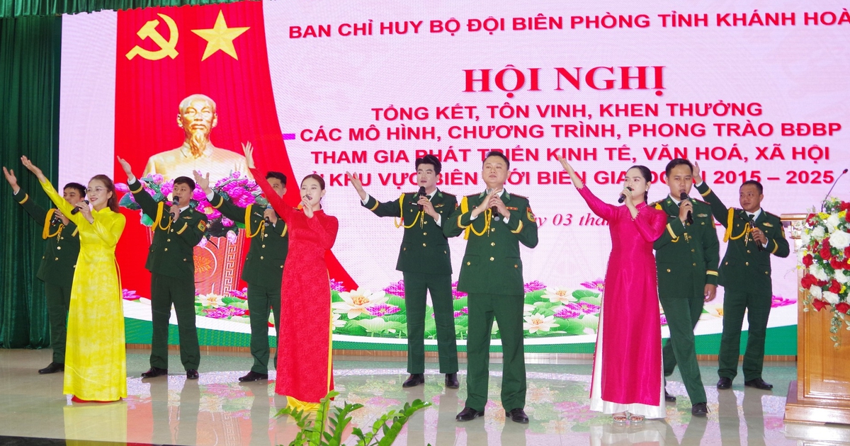 Khánh Hòa: Khen thưởng các mô hình, phong trào của Bộ đội Biên phòng khu vực biên giới biển- Ảnh 2.
