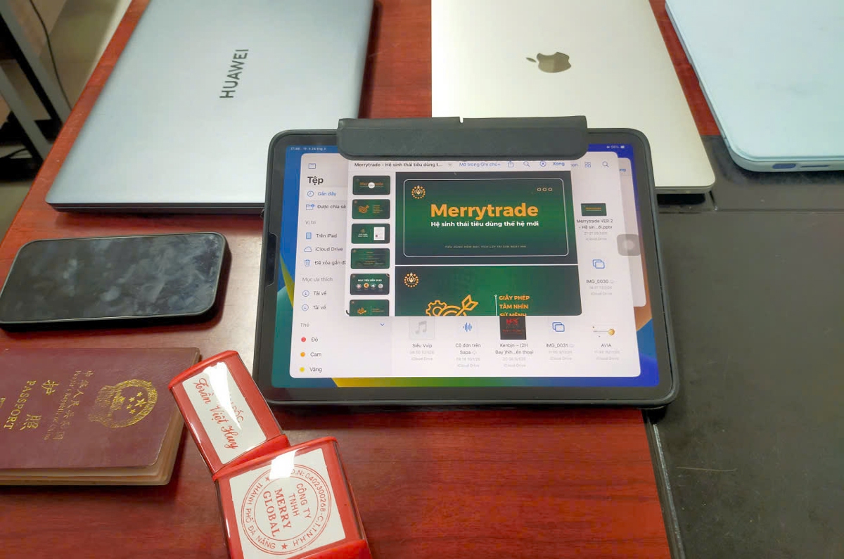 Sàn thương mại điện tử Merry Trade "giăng bẫy" chiếm đoạt hàng chục tỷ đồng của nhiều nạn nhân- Ảnh 2.