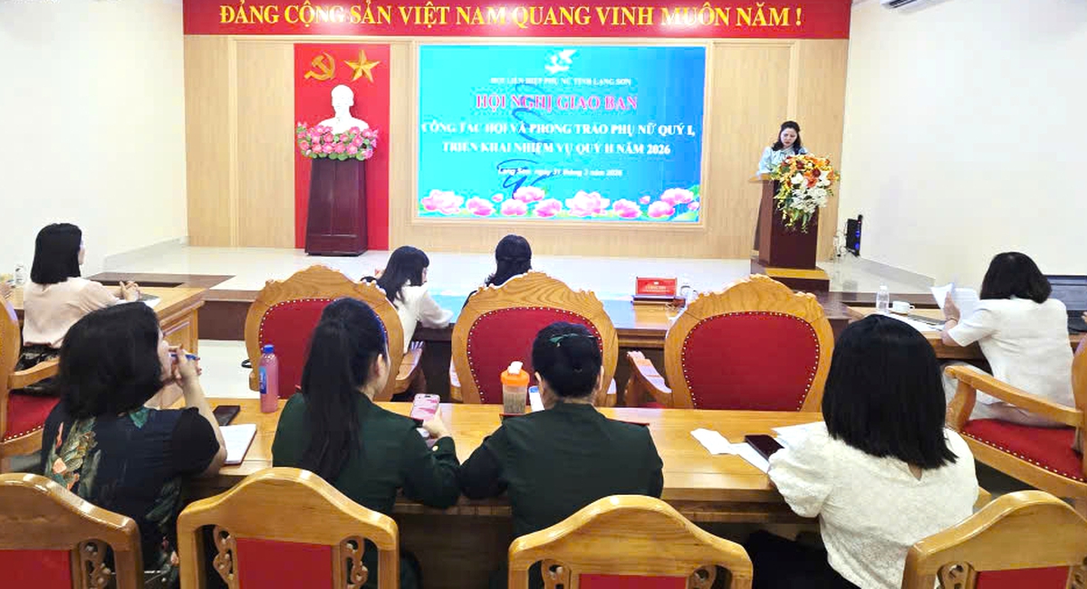 Lạng Sơn đề ra 4 nội dung tuyên truyền Đại hội đại biểu Phụ nữ toàn quốc lần thứ XIV- Ảnh 1.