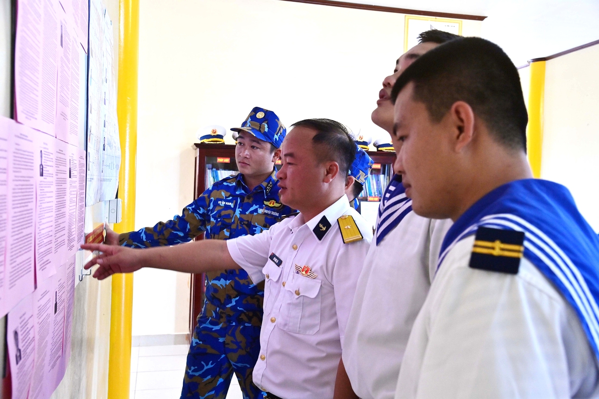 Cử tri xa nhất ở vùng thềm lục địa phía Nam hoàn thành bầu cử sớm- Ảnh 1.