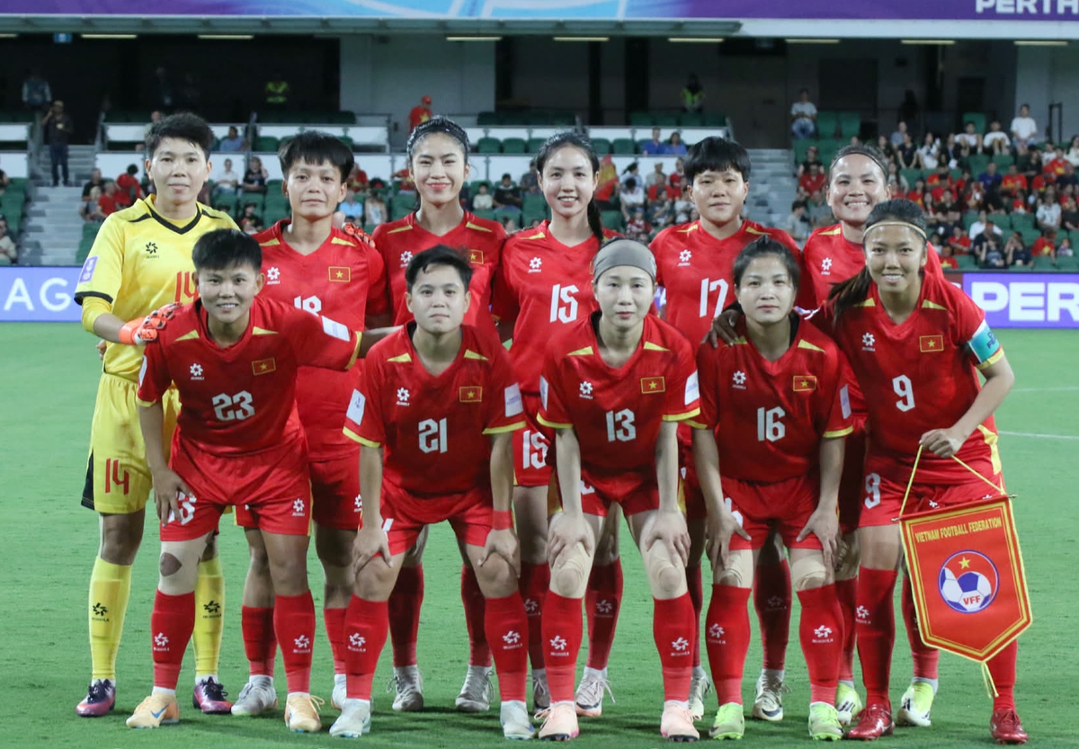 Giải vô địch bóng đá nữ châu Á 2026: Đội tuyển Việt Nam thắng trận mở màn- Ảnh 1.