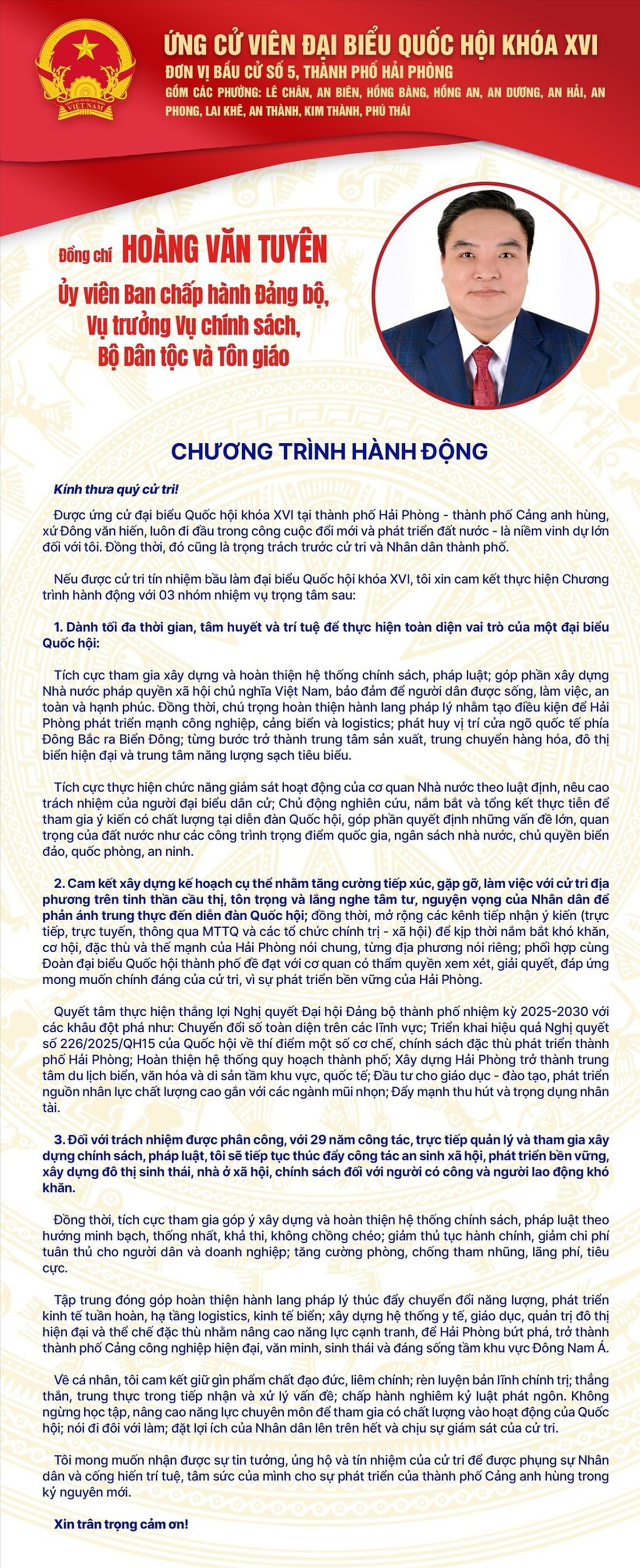 Ứng cử viên ĐBQH khóa XVI hiến kế để Hải Phòng bứt phá thành trung tâm logistics và đô thị biển hiện đại- Ảnh 2.