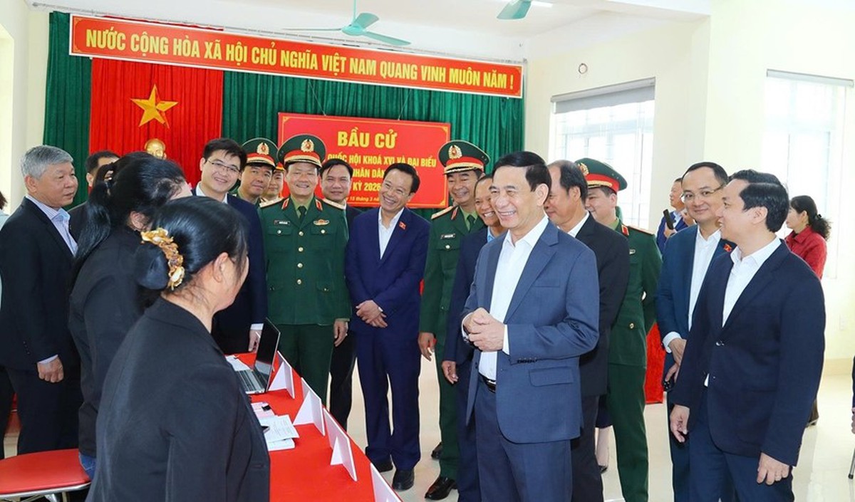 Đại tướng Phan Văn Giang sử dụng tiếng Tày động viên tân binh nhập ngũ- Ảnh 4.