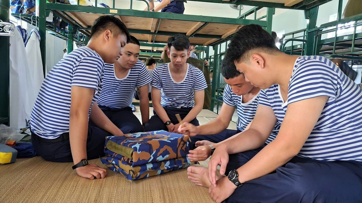 Để mỗi chiến sĩ mới đều tự hào khi trở thành bộ đội Hải quân- Ảnh 6.