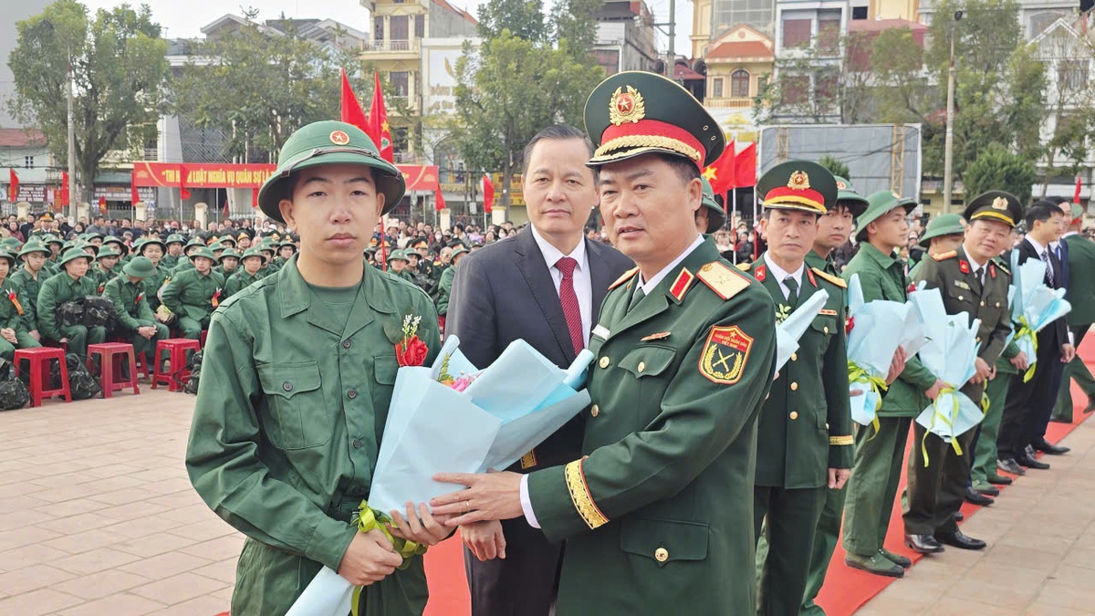 Lạng Sơn: 1.350 công dân lên đường nhập ngũ- Ảnh 6.