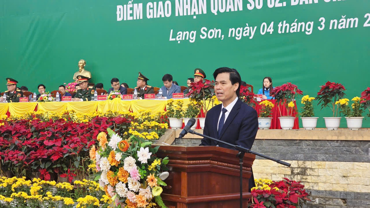 Lạng Sơn: 1.350 công dân lên đường nhập ngũ- Ảnh 3.