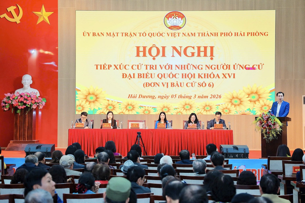 Ứng cử viên ĐBQH khóa XVI Vũ Văn Tiến: "Không xem cam kết là khẩu hiệu, mà là kỷ luật hành động"- Ảnh 1.