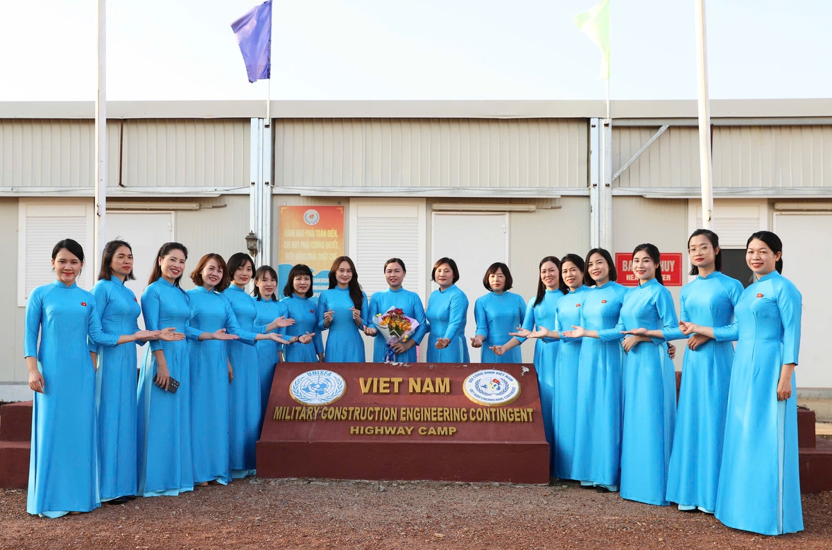 Ngày 8/3 của những “đóa hoa” kiên cường gìn giữ hòa bình ở Abyei- Ảnh 2.