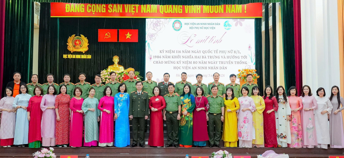 Phụ nữ Học viện An ninh nhân dân cần quan tâm vấn đề gia đình, giáo dục về giới- Ảnh 3.