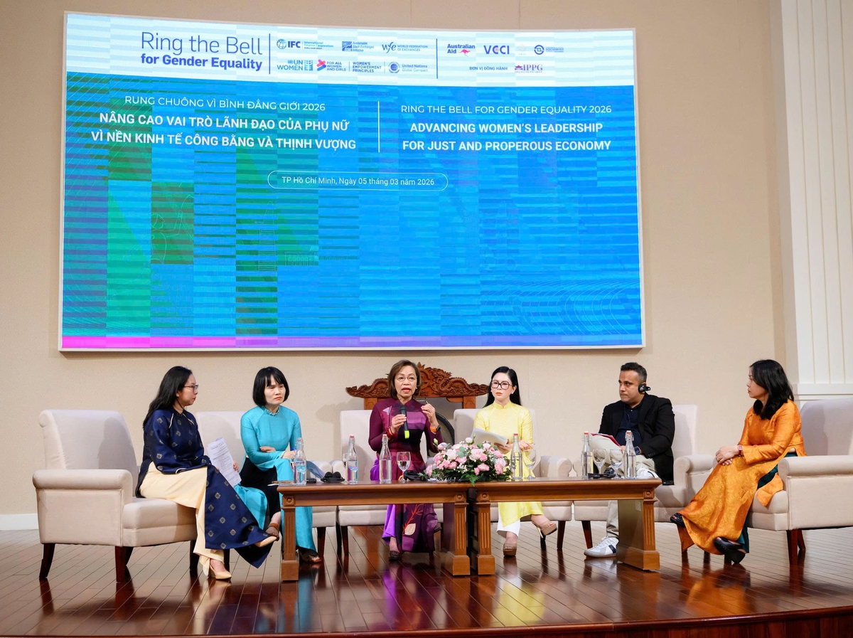 Rung chuông vì Bình đẳng giới 2026: Nâng cao vai trò lãnh đạo nữ- Ảnh 1.